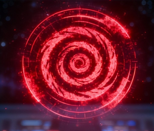 Chesca's final sketch: a spiral scrawled in blood, labeled 'the new constellation'
